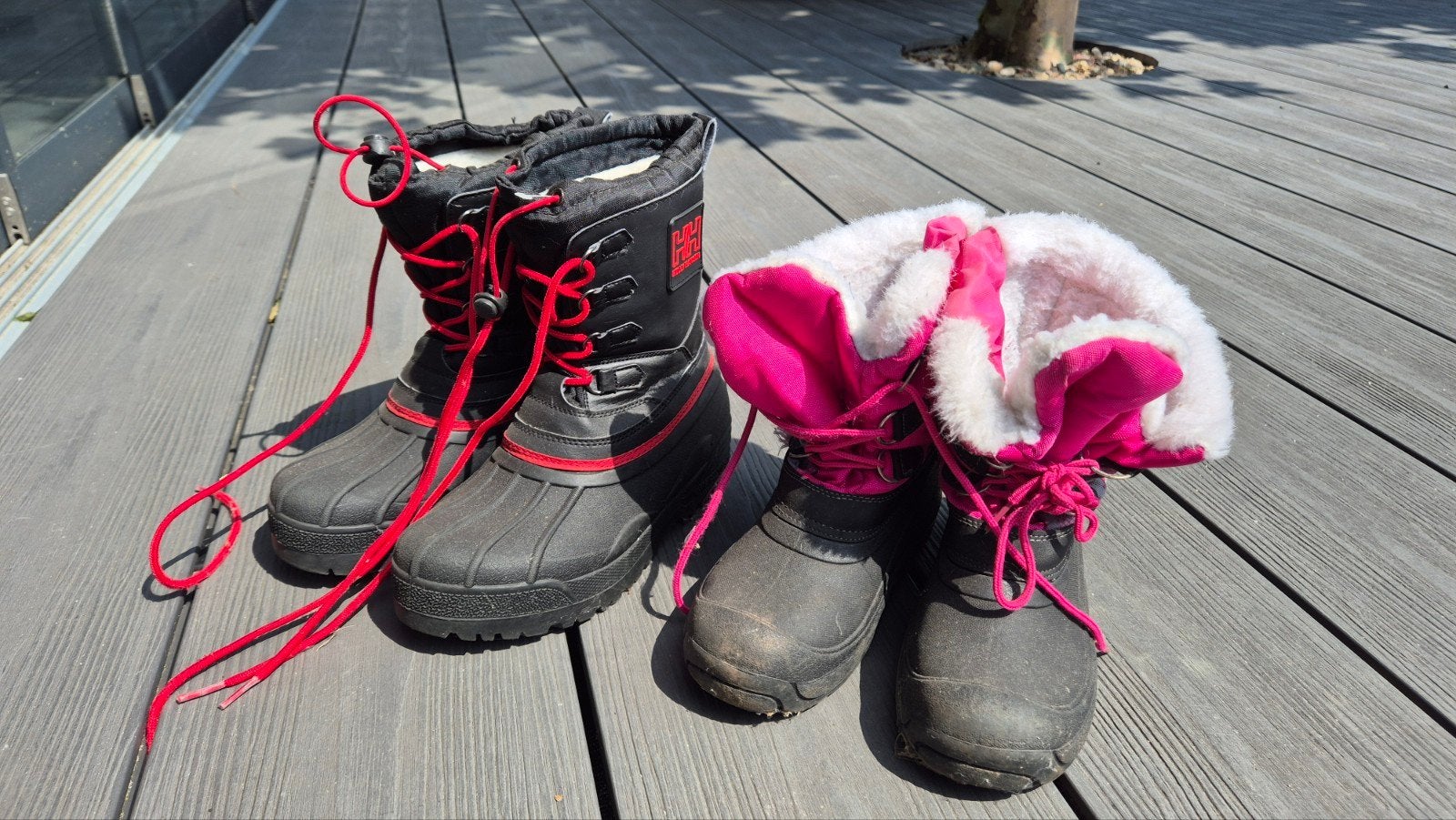 Gratis Snowboots Maat 36 en 33, Ophalen, Jongen of Meisje