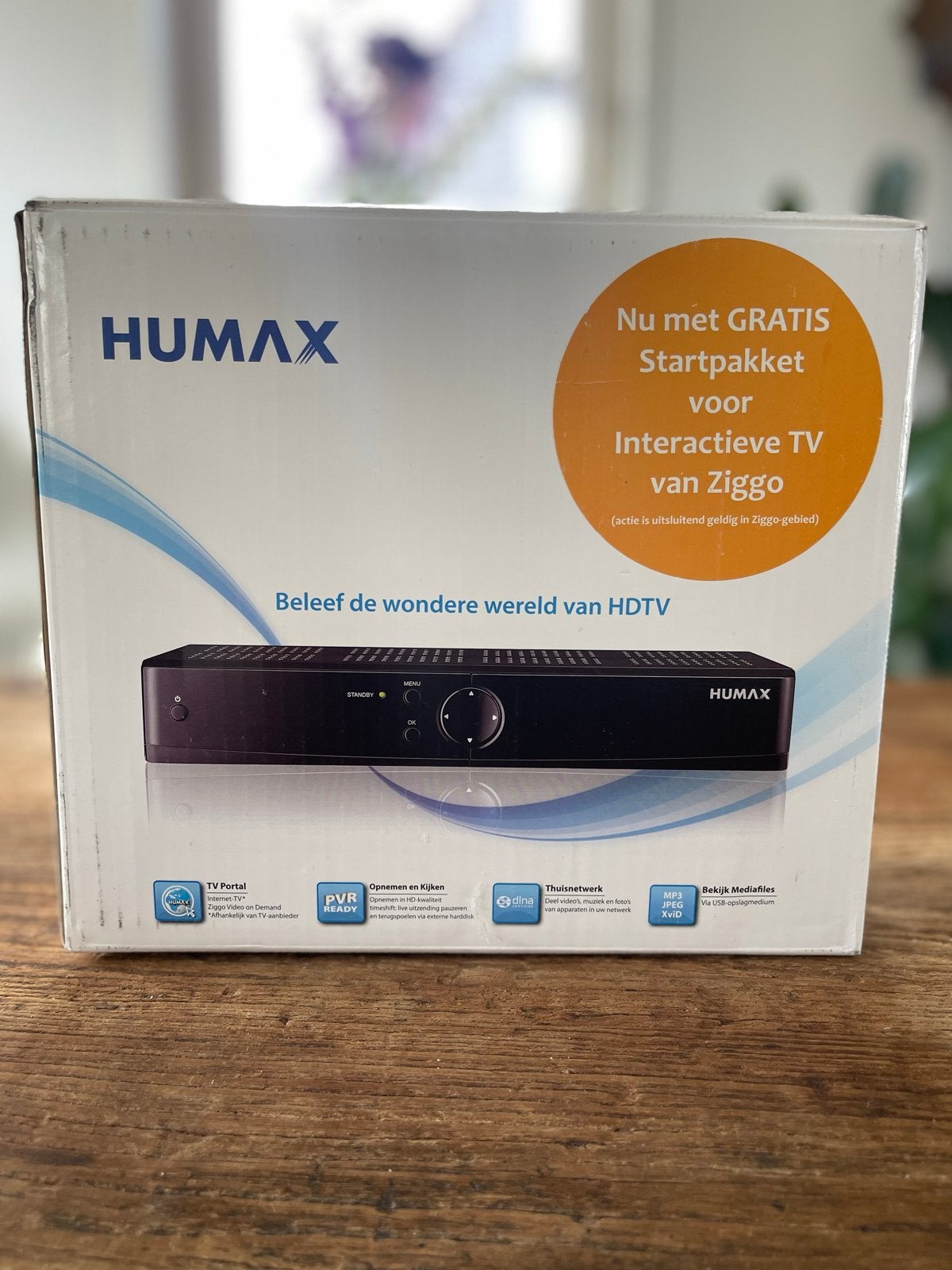 Humax IRHD-5300C Digitale HDTV kabelontvanger Ziggo, Ophalen of Verzenden, Gebruikt, Decoder