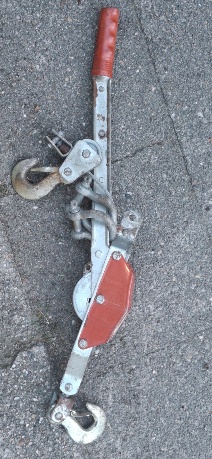 Jackall Handlier / Kabeltrekker - 2000-4000 lbs, Doe-het-zelf en Verbouw, Lieren en Takels, Zo goed als nieuw, Handmatig, Ophalen of Verzenden