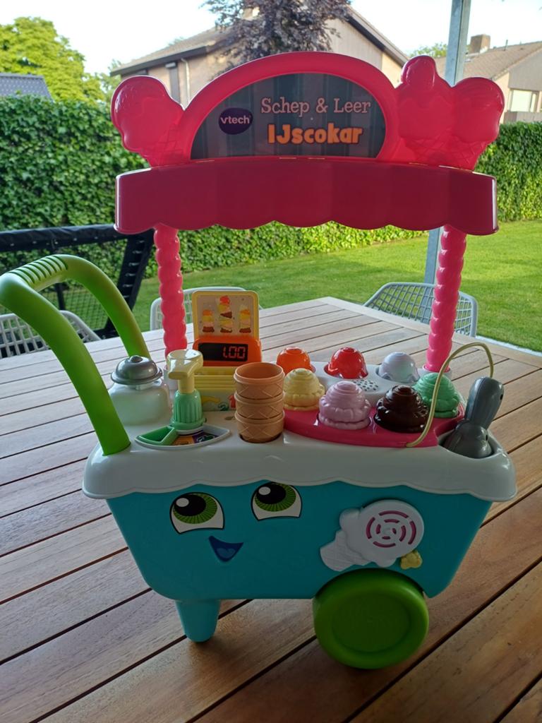 Vtech ijscokar, Ophalen, Zo goed als nieuw, Kunststof