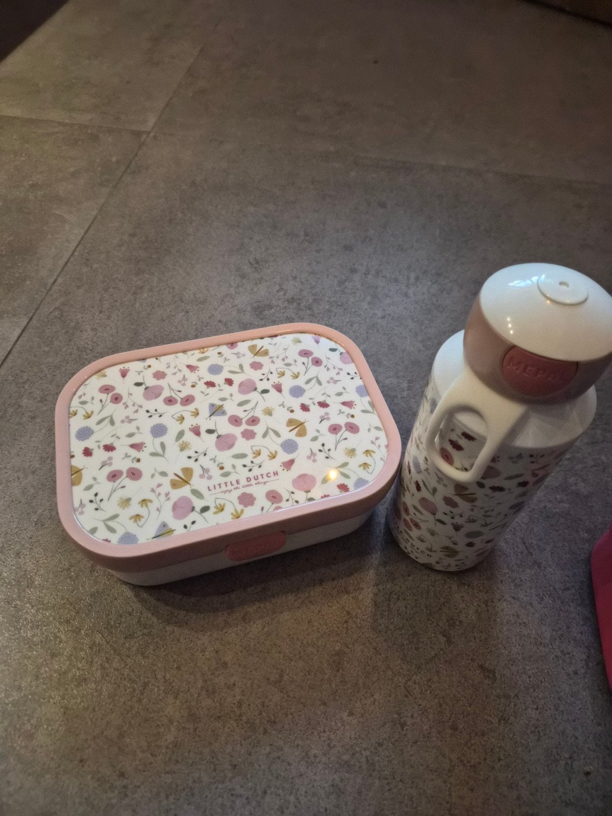 Mepal Little Dutch Lunchbox en Drinkfles Set, Ophalen of Verzenden, Zo goed als nieuw