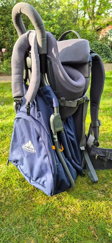 Vaude rugdrager met zonnekap en regenhoes, Kinderen en Baby's, Babydragers en Draagdoeken, Ophalen of Verzenden, Rug, Overige typen