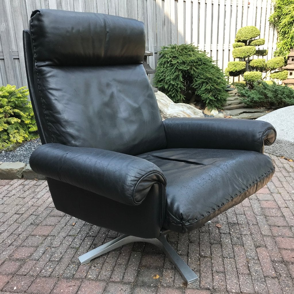 Vintage De Sede DeSede DS-31 lounge chair fauteuil stoel, Ophalen, N, N, 50 tot 75 cm