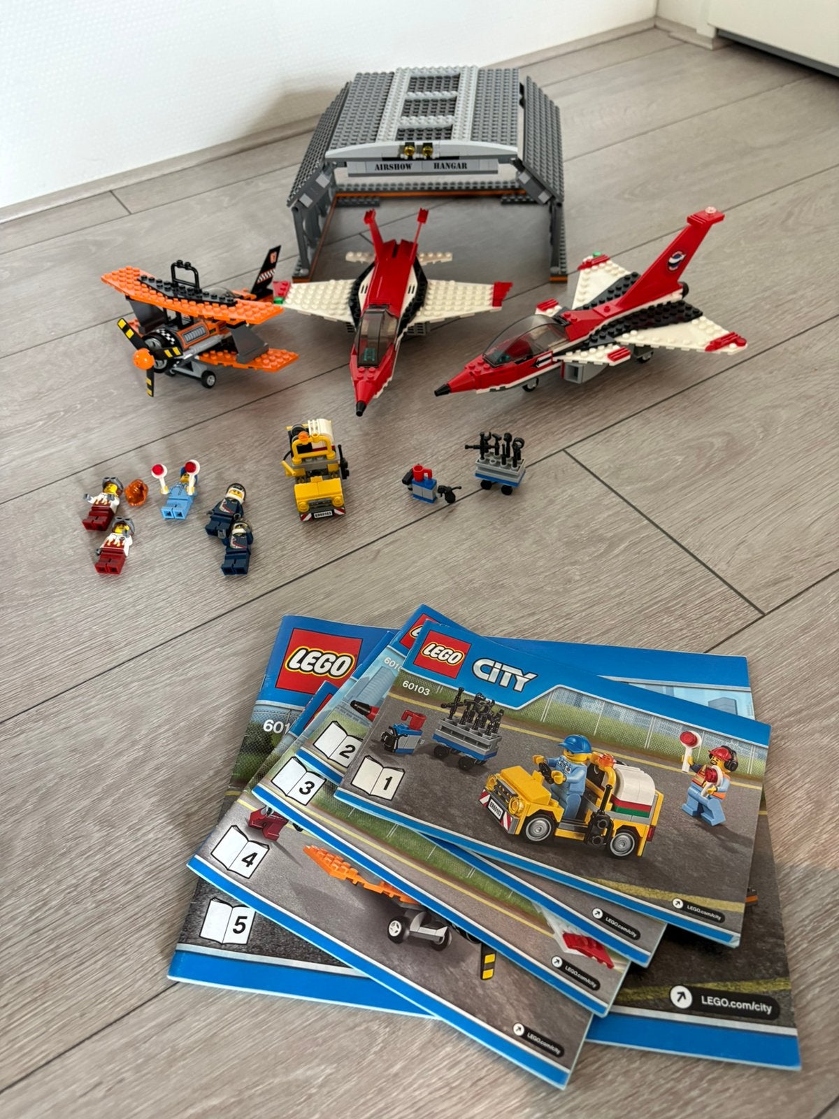 LEGO City 60103 Airshow vliegveld vliegtuig, Ophalen of Verzenden, Gebruikt, Lego