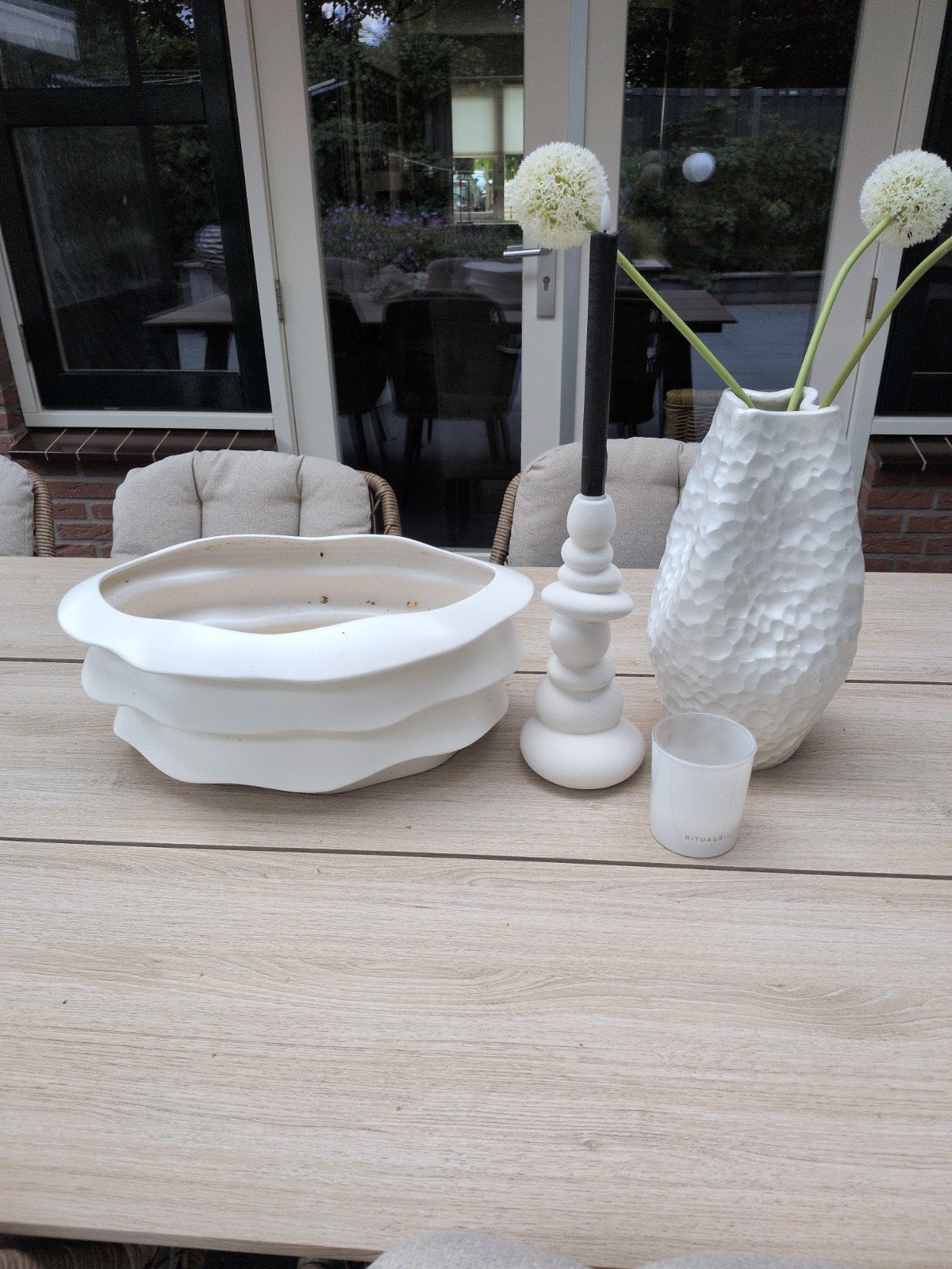 Bloempot, Ophalen, Gebruikt, Rond, Binnen