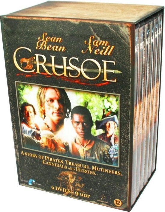 Crusoe - 6 disc - Sean Bean - Sam Neill, Cd's en Dvd's, Dvd's | Tv en Series, Verzenden, Zo goed als nieuw, Actie en Avontuur