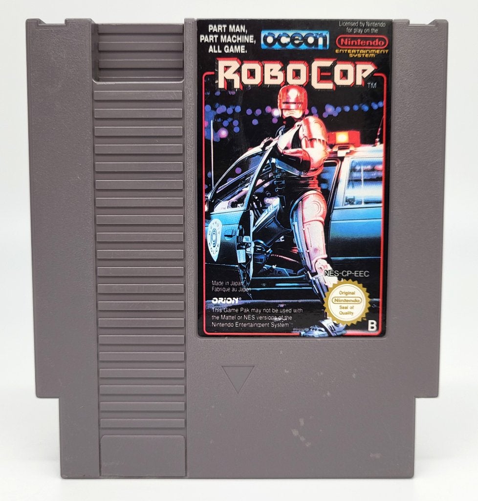 RoboCop - Nintendo NES Cartridge - PAL B - FAH, Spelcomputers en Games, Games | Nintendo NES, Avontuur en Actie, Gebruikt, Verzenden