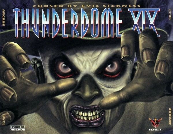 Thunderdome XIX - Cursed By Evil Sickness (2xCD), Hardcore, Ophalen of Verzenden, Zo goed als nieuw, Verzamelalbum
