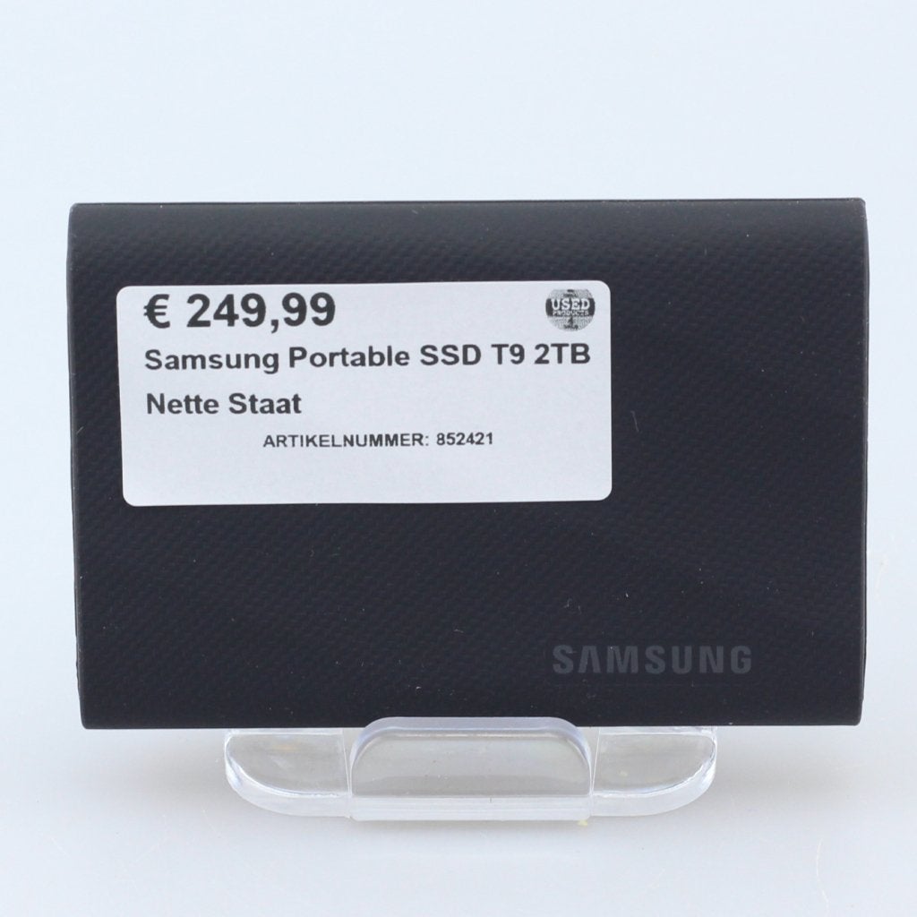 Samsung Portable SSD T9 2TB Nette Staat, Computers en Software, Samsung, Zo goed als nieuw, Support@Samsung.com, 129, Samsung-ro, Yeongtong-gu
Suwon-si, Gyeonggi-do 16677
South Korea