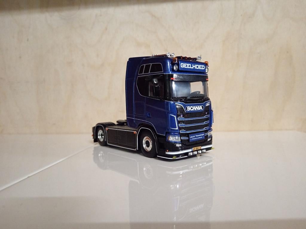 Scania Next Gen Geelhoed WSI, Hobby en Vrije tijd, Modelauto's | 1:50, Wsi, Wsi, Nieuw, Ophalen of Verzenden
