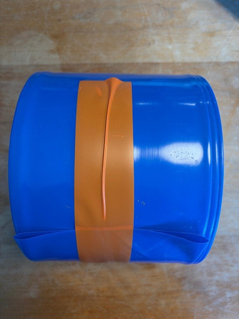 Hemelwaterafvoer Tijdelijk - Blauw 100Ø, Ophalen, Afvoer, Pvc, 6 meter of meer