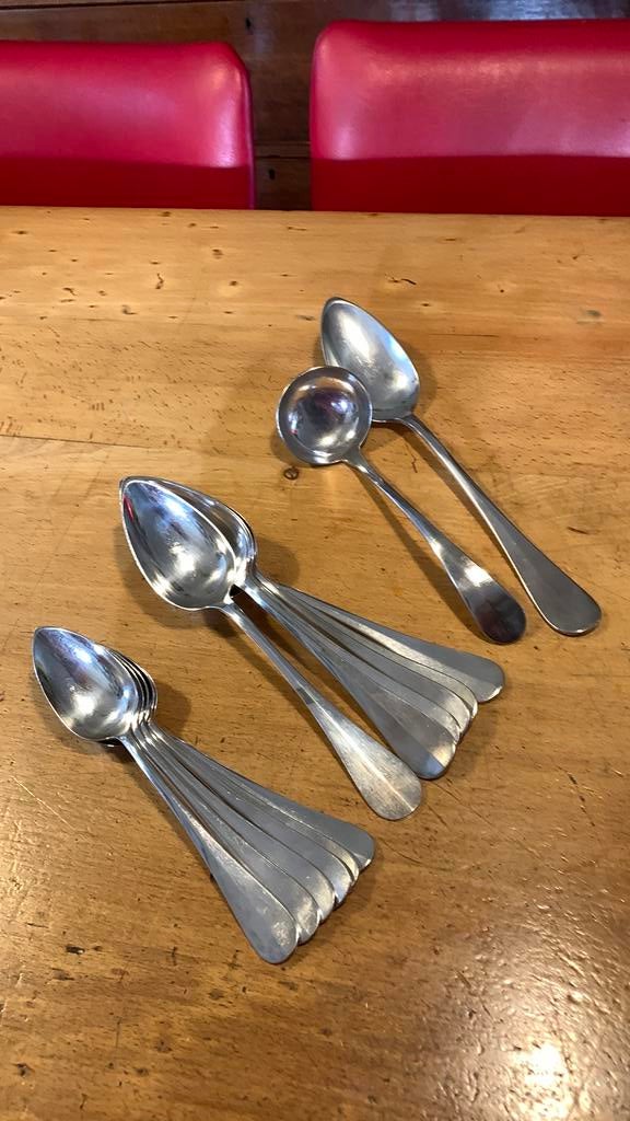 Christofle bestek model Fidelio, 14 delen, Ophalen of Verzenden