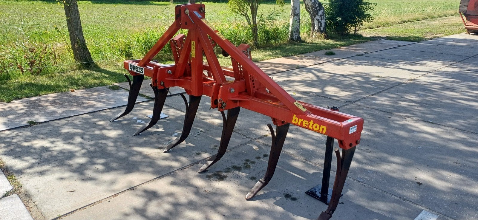 evers Breton voorzetwoeler woeler cultivator, Ophalen, Grondbewerking