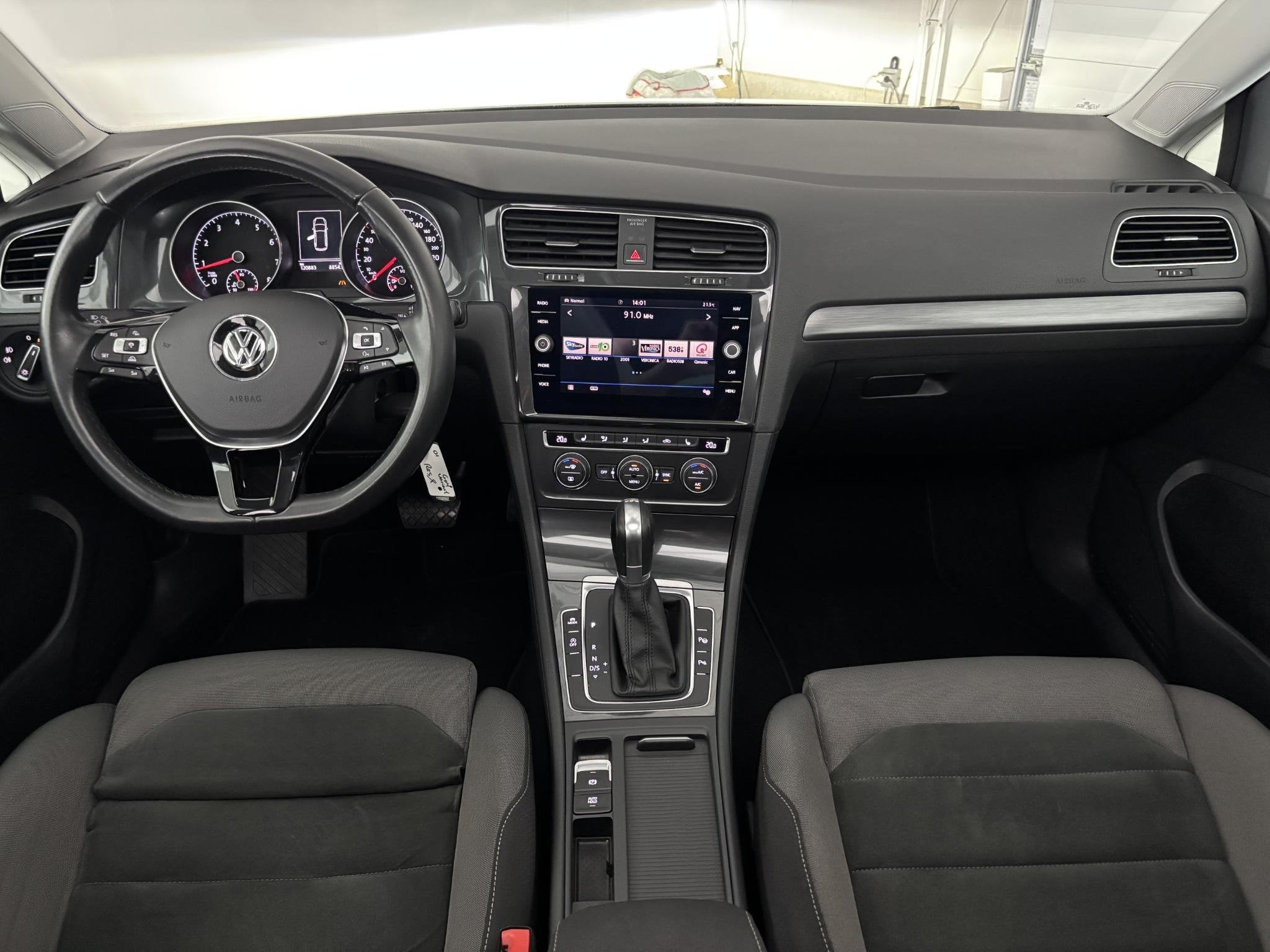 Volkswagen Golf Variant 1.4 TSI Highline Business R | SCHUIF, Auto's, 125 pk, Gebruikt, 4 cilinders, Zwart