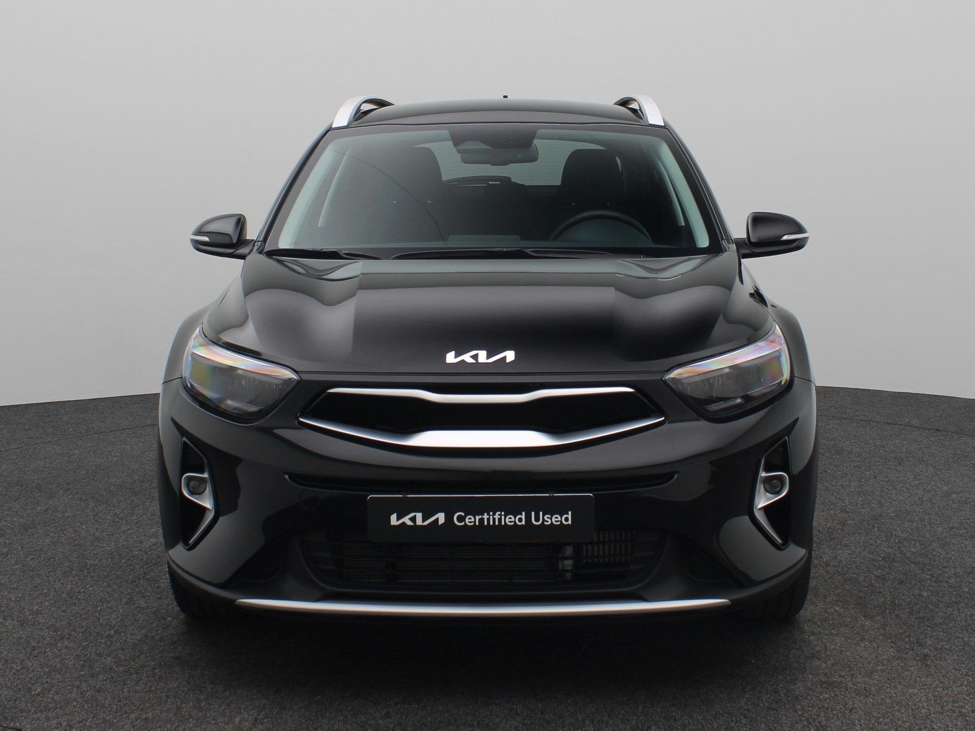 Kia Stonic 1.0 T-GDi MHEV DynamicPlusLine | NL-Auto | AUTOMA, Auto's, Euro 6, Zwart, Origineel Nederlands, 19 km/l
