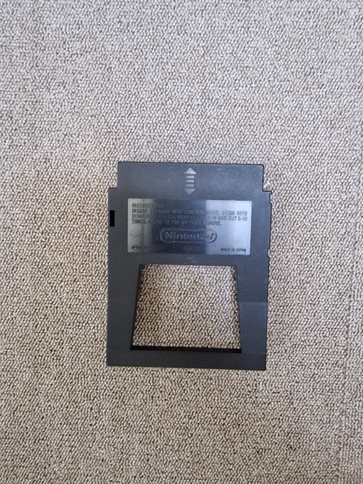 Nintendo NES-030 Cleaner Cartridge - Origineel, Ophalen of Verzenden, Gebruikt, Zonder controller