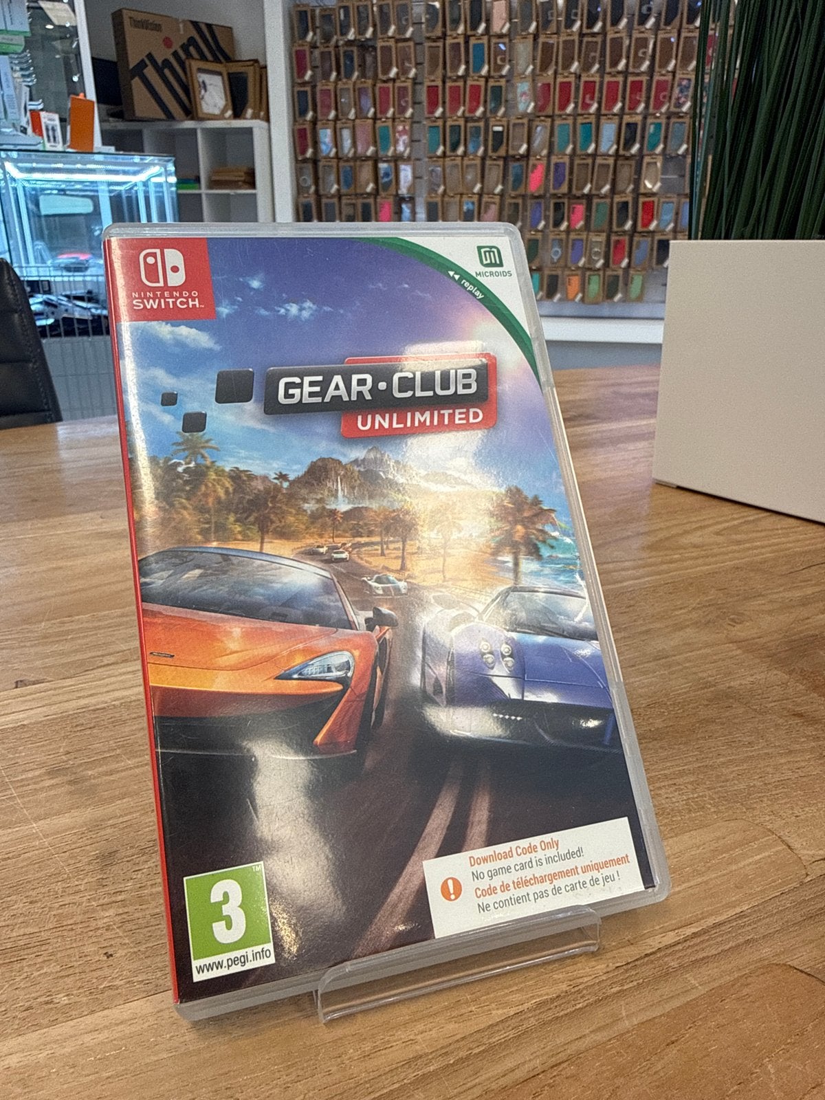 Gear Club Unlimited - Nintendo Switch (Download Code), 1 speler, Racen en Vliegen, Ophalen of Verzenden, Zo goed als nieuw