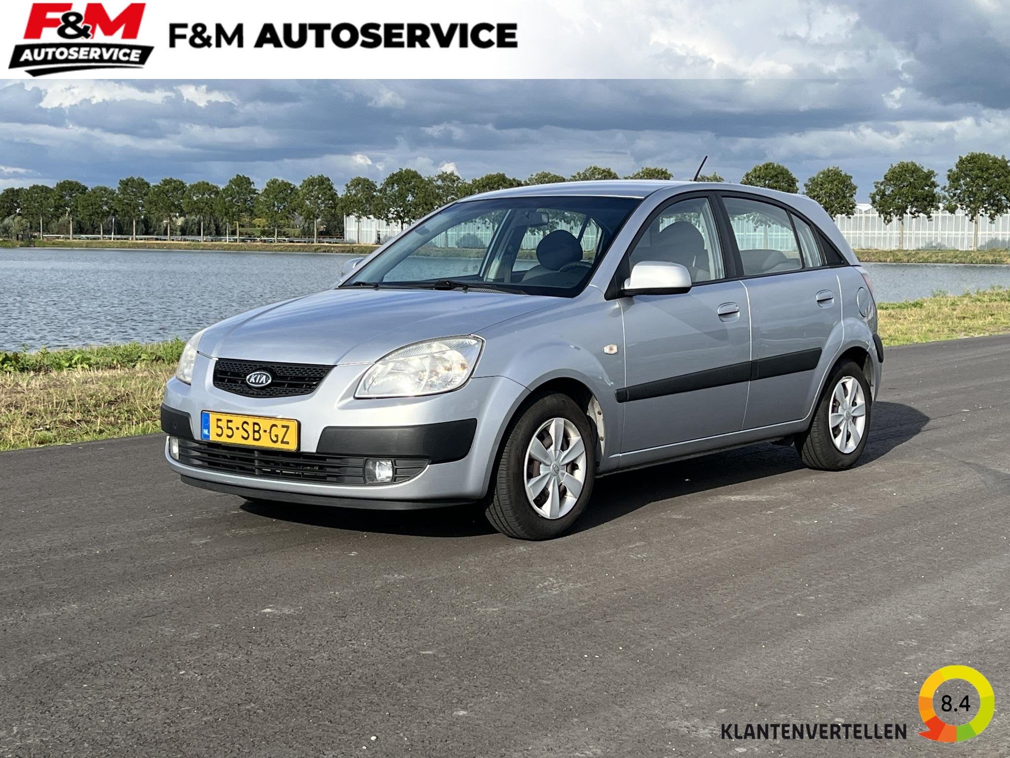 Kia Rio 1.6 CVVT EX Clima, radio, trekhaak, Auto's, Voorwielaandrijving, Gebruikt, 1599 cc, 4 cilinders