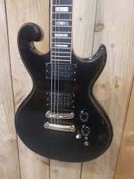 For sale Epiphone unique scrull 550 SC G  black gold, Ophalen, Gebruikt, Solid body, Epiphone