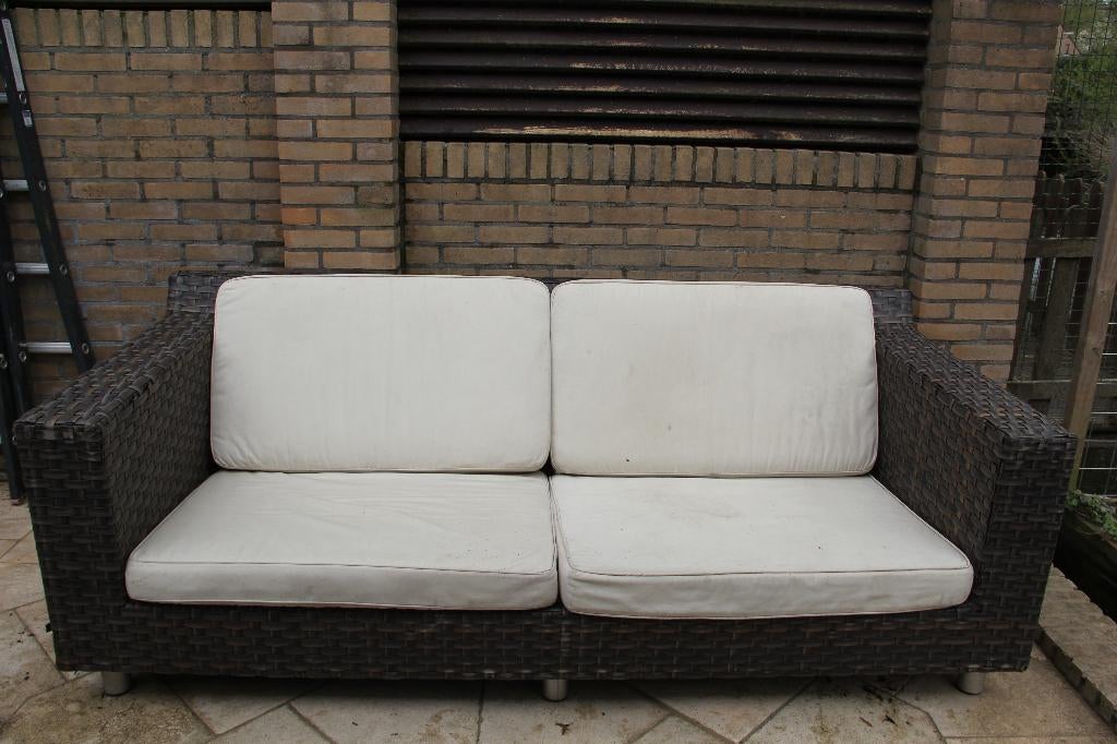 Apple Bee Loungeset (bank, 2 stoelen en bijzettafel), Ophalen, Gebruikt, 6 zitplaatsen, Bank