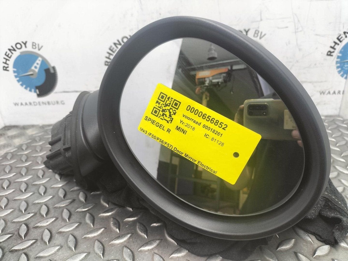 MINI (BMW) MINI F56 1.5 Cooper Pepper SPIEGEL R 2018, Auto-onderdelen, Ophalen of Verzenden, Gebruikt, ARN erkend