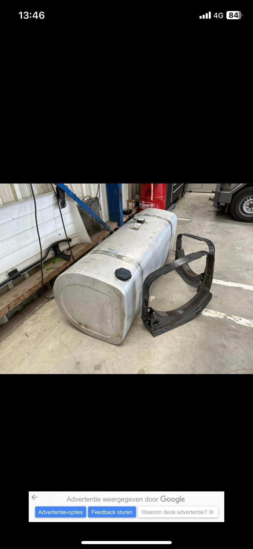 Aluminium diesel / brandstoftank 730 liter van Volvo Fh 2019, Ophalen