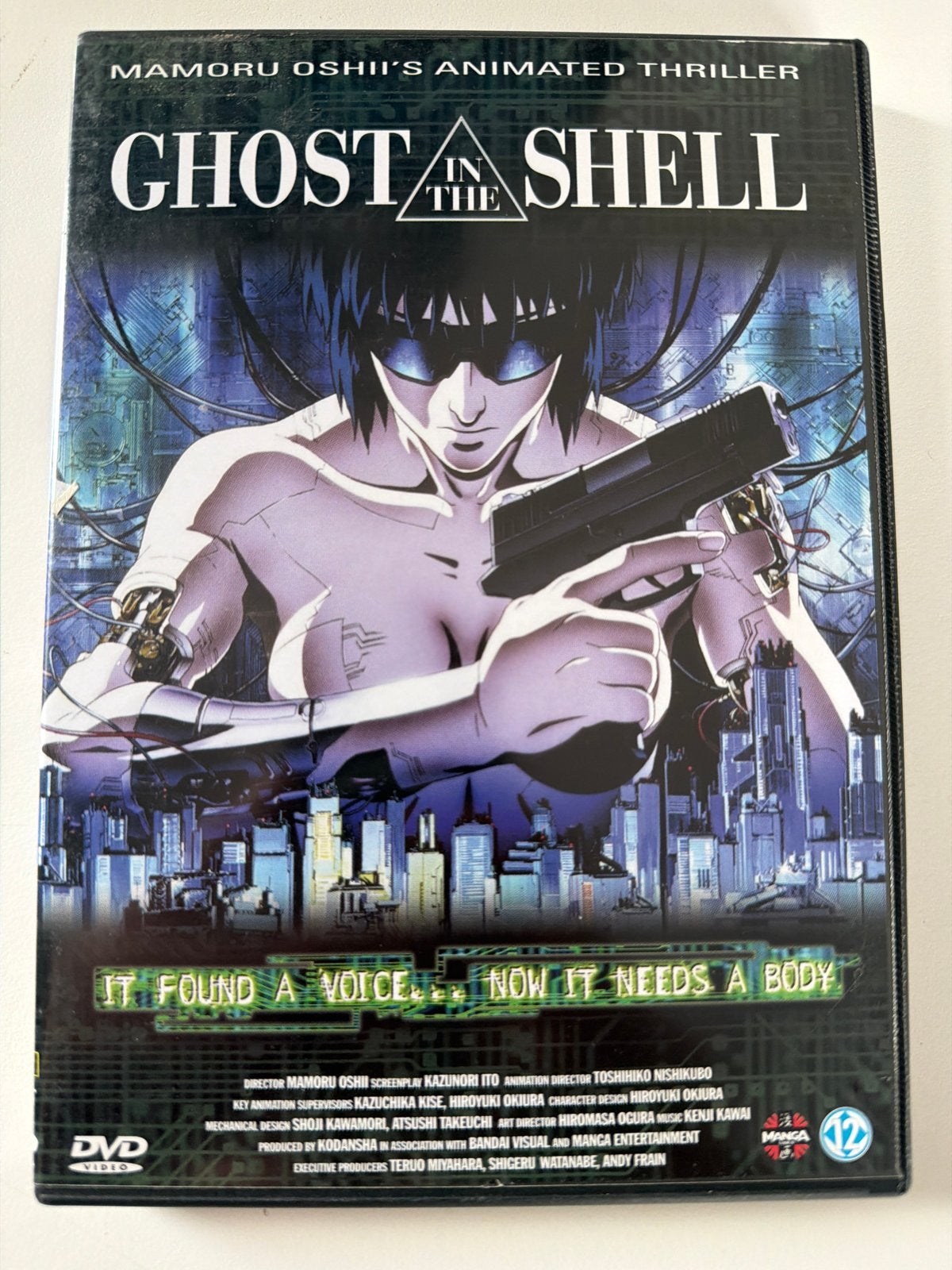 Ghost in the Shell DVD - Anime Klassieker, Nederlands, Ophalen of Verzenden, Zo goed als nieuw, Science Fiction