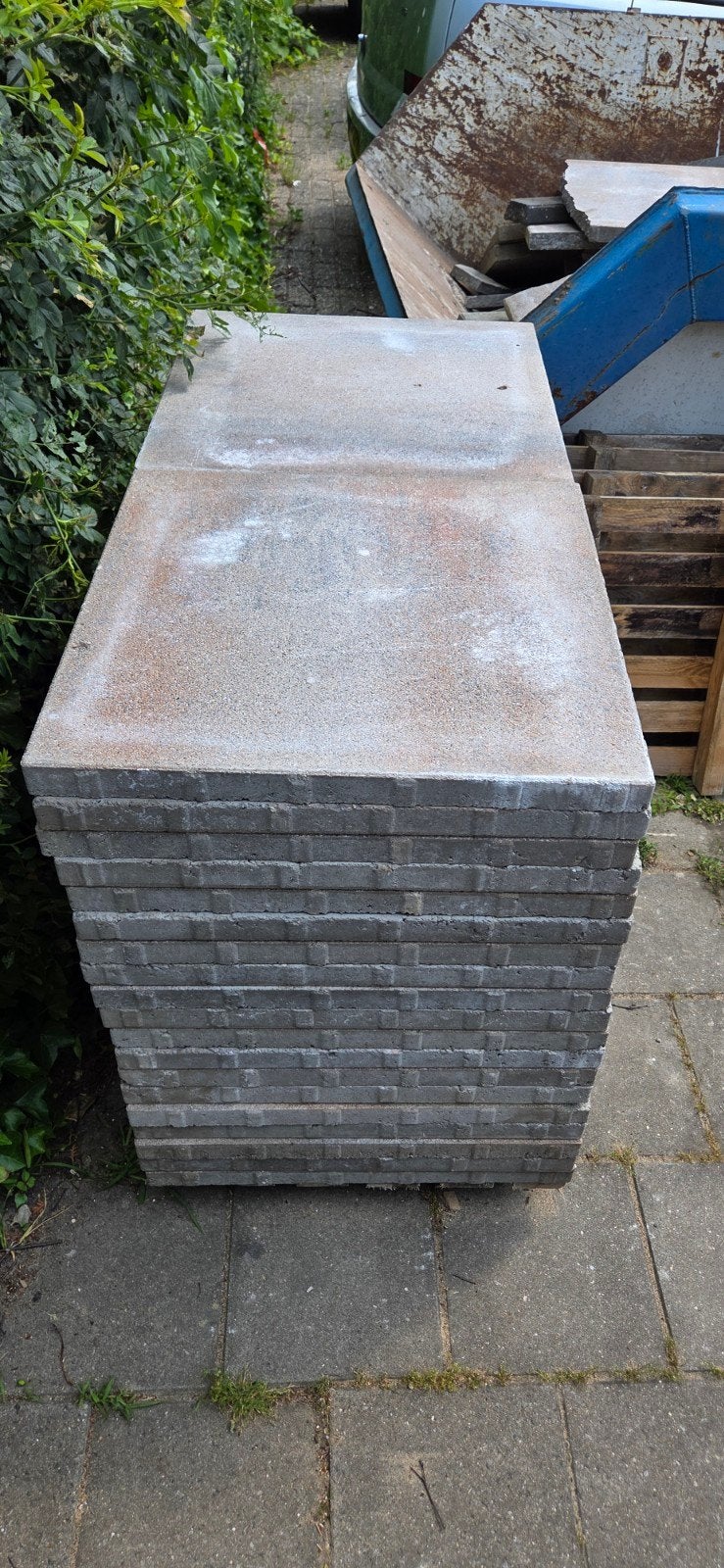 NIEUWE terrastegels, beton, 13 m², Ophalen, Nieuw, Beton, Terrastegels