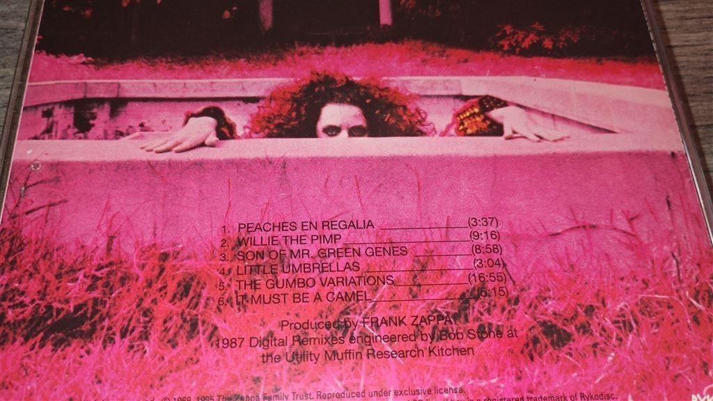 Frank Zappa - Hot Rats, Ophalen of Verzenden, Zo goed als nieuw, Poprock