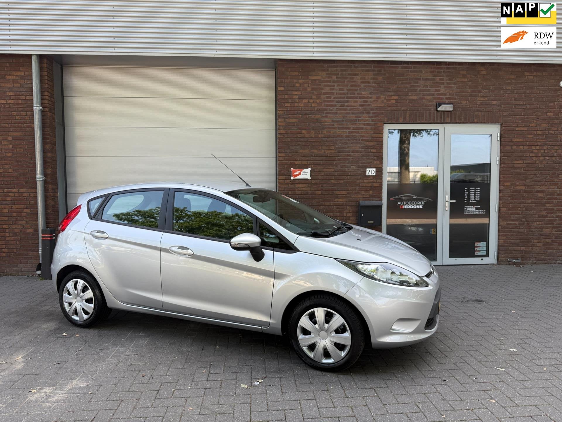 Ford Fiesta 1.25 Champion|AIRCO|NIEUWE APK|5 DEURS, Voorwielaandrijving, Euro 5, Stof, 4 cilinders