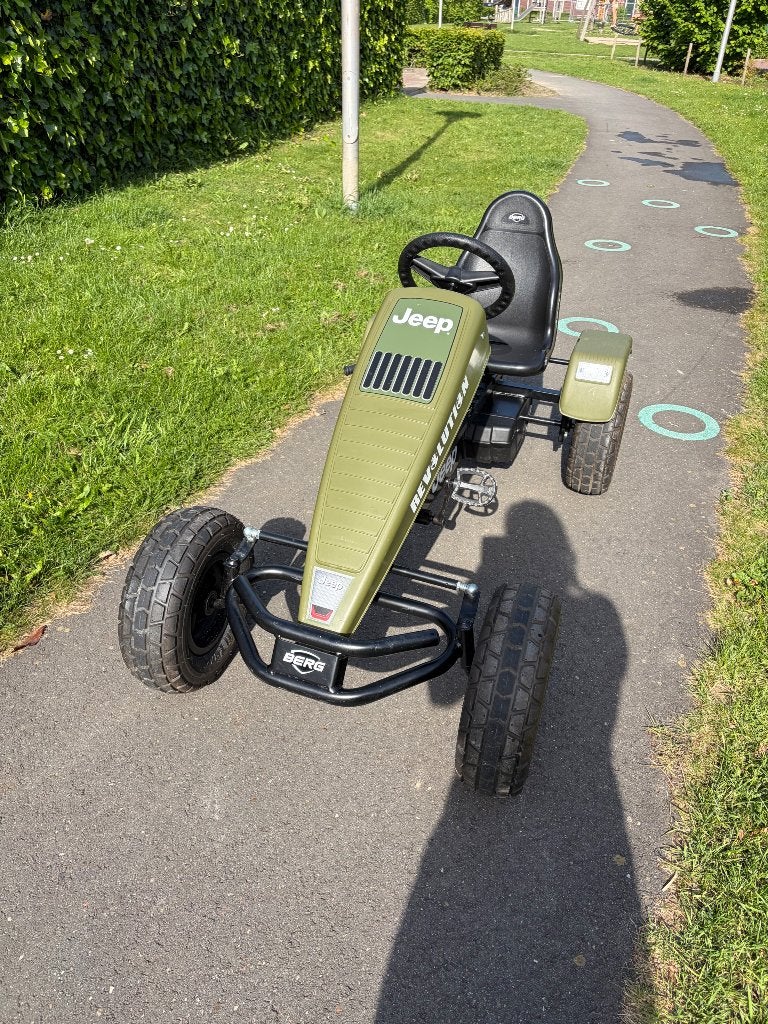 Berg Jeep Revolution BFR skelter + duostoel zeer nette staat, Ophalen, Zo goed als nieuw, Berg, Duozit