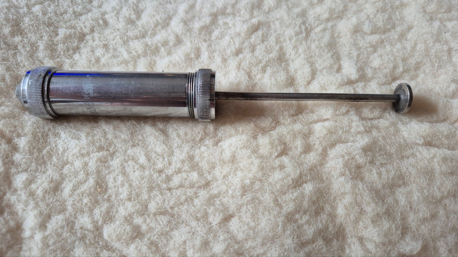 Vintage Antieke injectiespuit goede staat medisch instrument, Ophalen of Verzenden