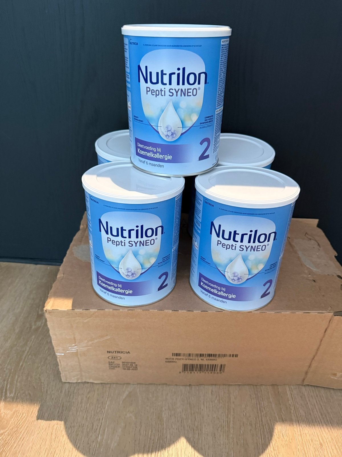 5x Nutrilon Pepti SYNEO 2 - Dieetvoeding Koemelkallergie, Ophalen, Nieuw, Babyvoedingmaker, Nutrilon