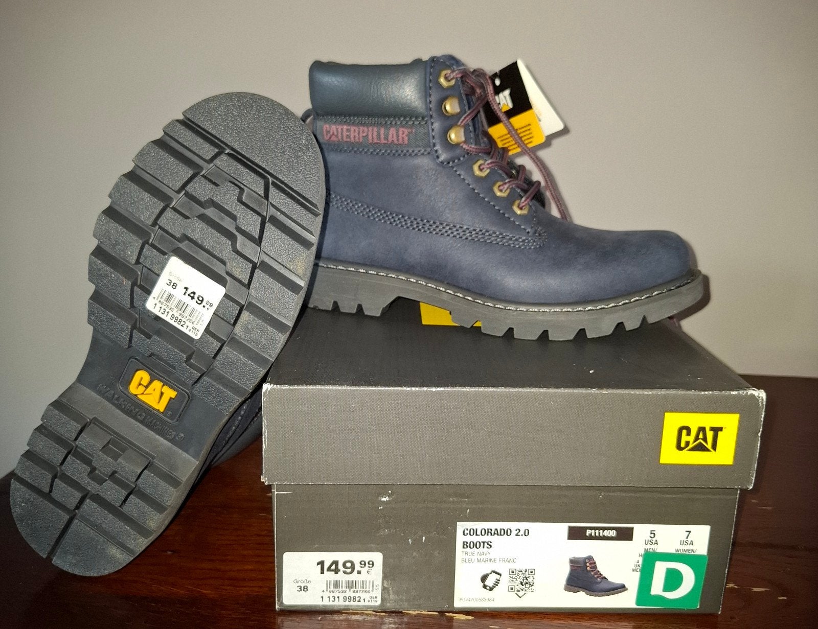 Caterpillar 2.0 bergschoenen Unisex, maat 38, Sport en Fitness, Bergsport en Wandelen, Ophalen of Verzenden, Nieuw, Schoenen