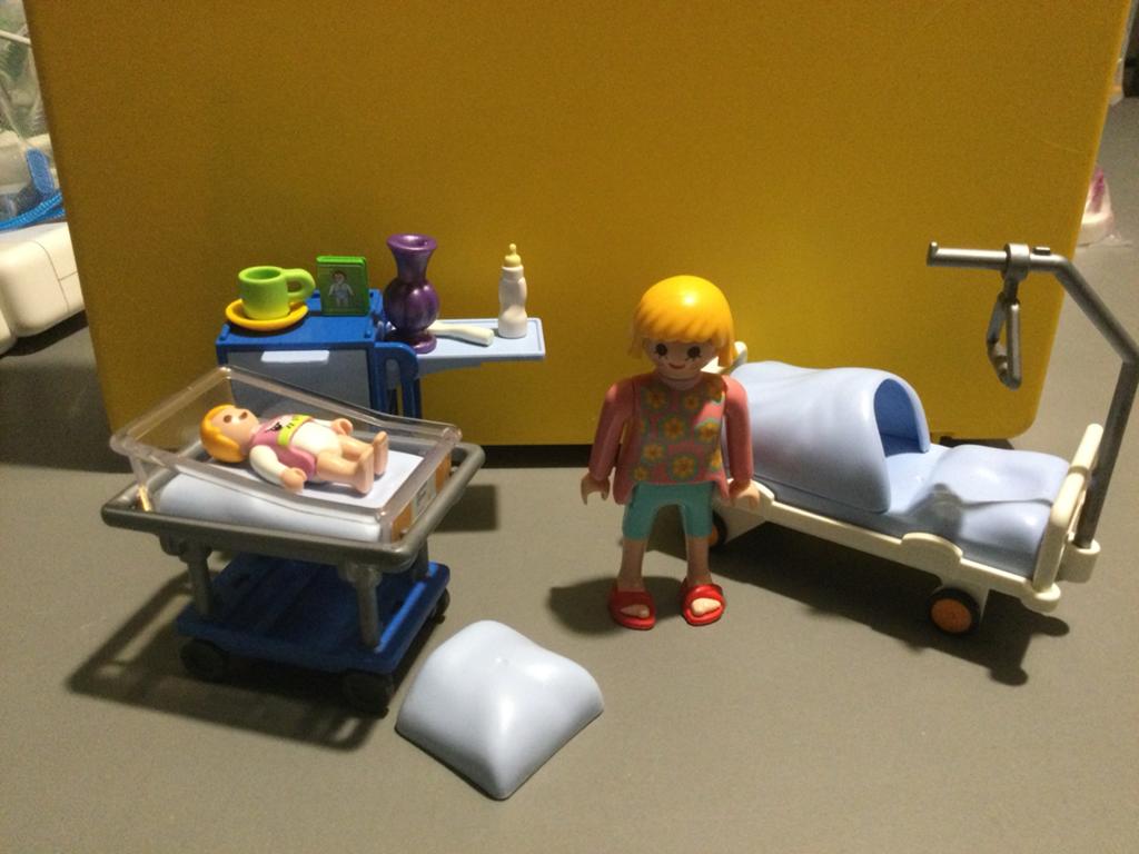 Playmobil City Life Ziekenhuis Set (diverse sets), Ophalen, Gebruikt, Complete set