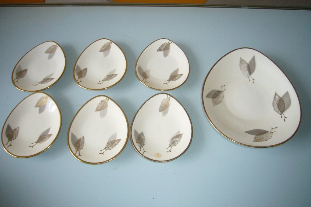bonbon schaal / petit four schaal, Ophalen, Overige merken, Klassiek, Porselein
