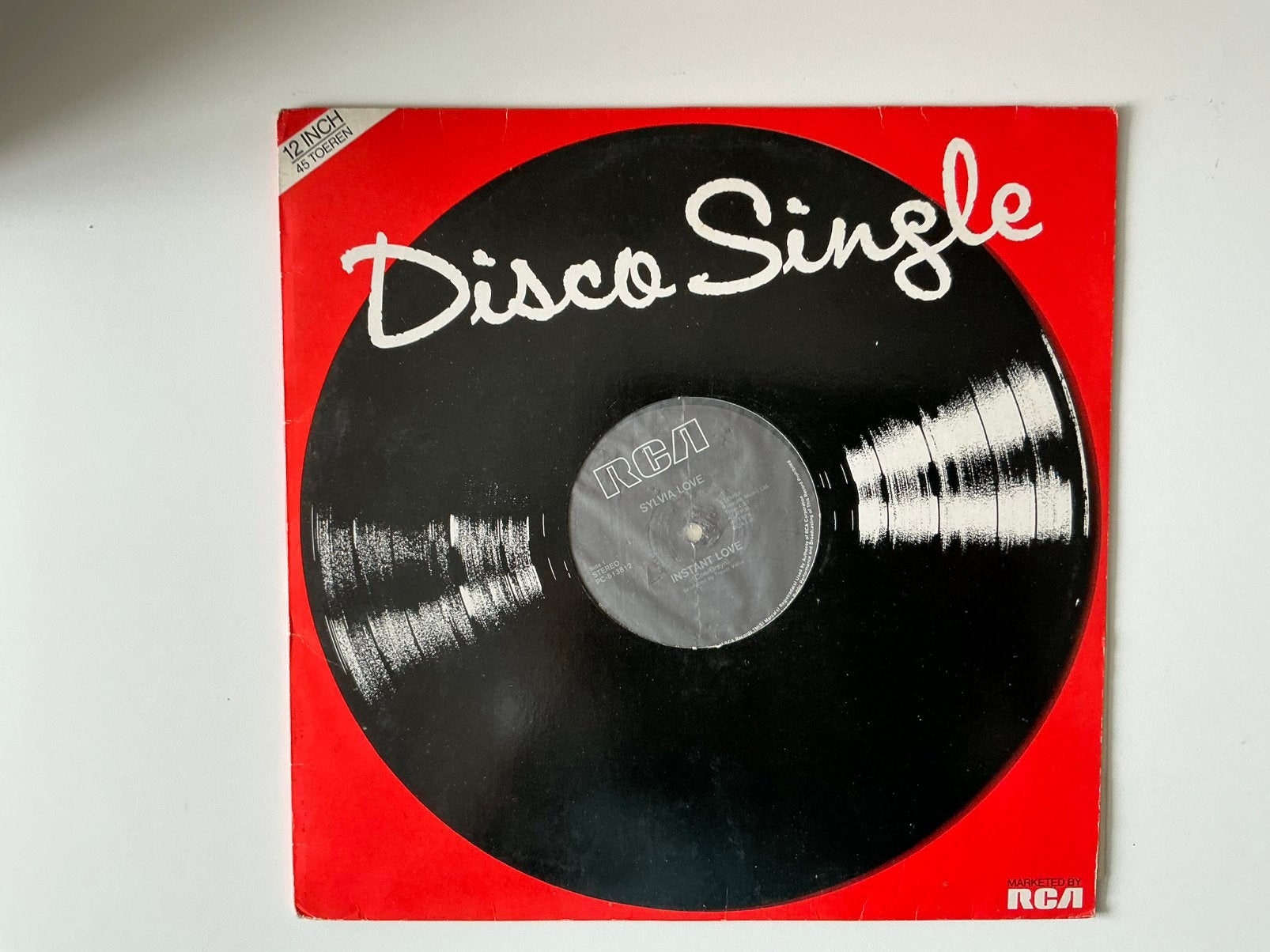 Sylvia Love – Instant Love 12” disco, Gebruikt, Ophalen of Verzenden, Disco, 12 inch