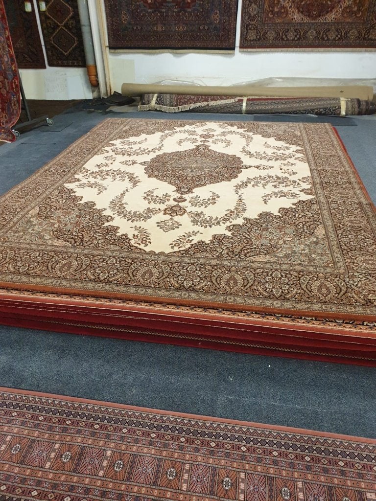 Nieuw tapijt 3 x 4 m  wol, Ophalen, Heikant 21 Kaatsheuvel, Belle Vieille Brocante, Rechthoekig