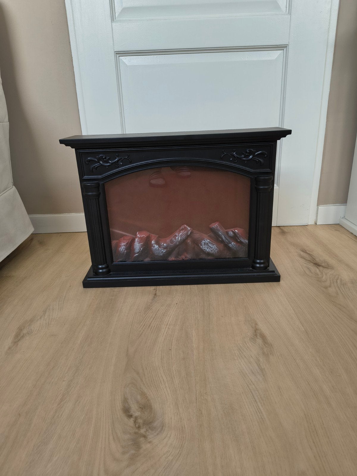 Kleine electrische openhaard, Ophalen, Vrijstaande haard, Elektrische haard
