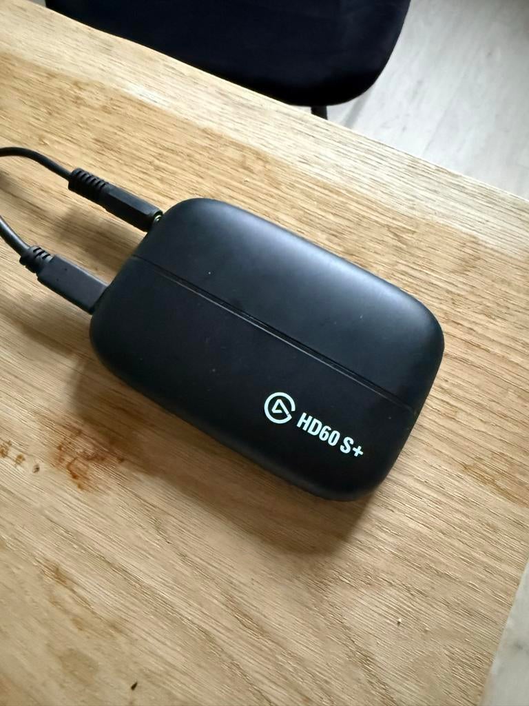 Elgato HD60 S+ Capture Card + extra audiokabel, Computers en Software, Capture cards, Ophalen of Verzenden, Zo goed als nieuw