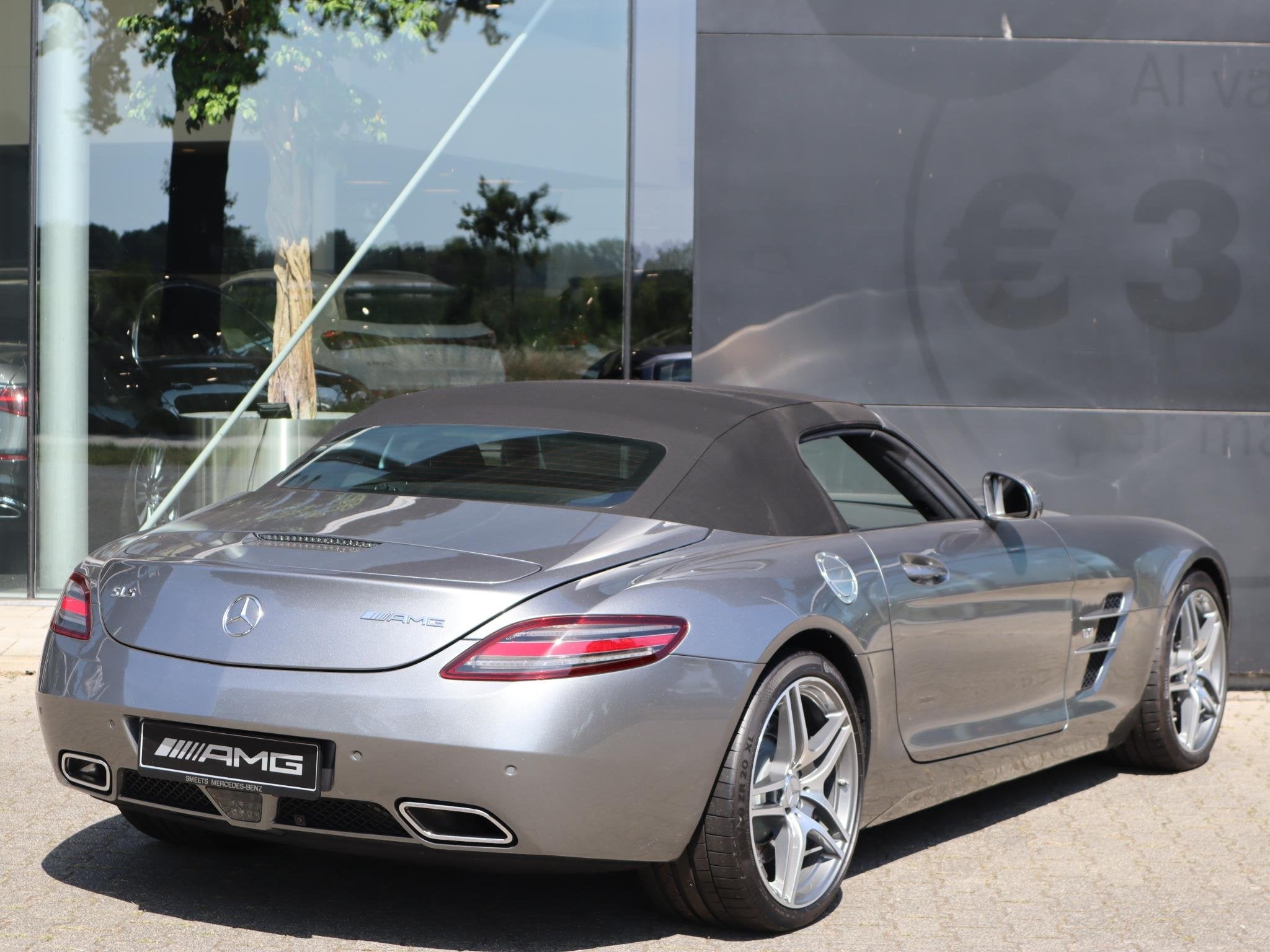 Mercedes-Benz SLS Roadster 6.3 AMG, Auto's, Gebruikt, Automatische klimaatregeling, Origineel Nederlands, Bedrijf