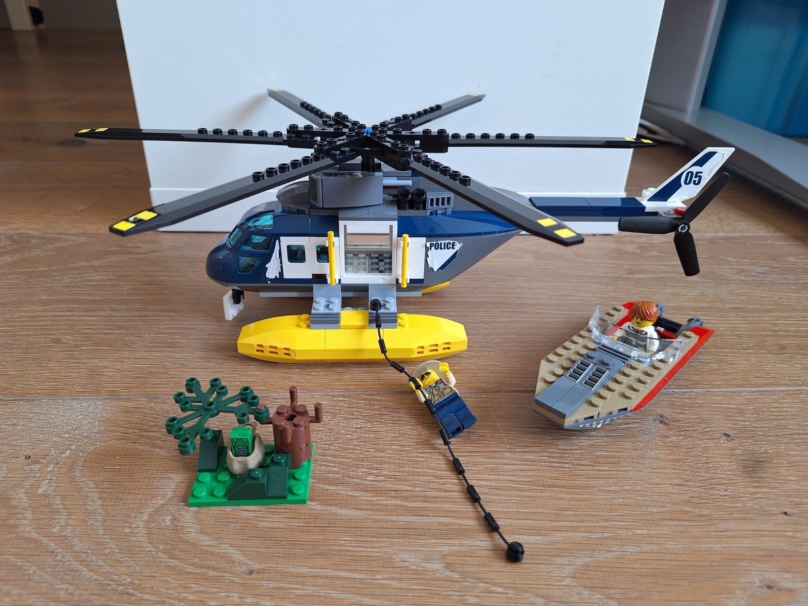 LEGO City 60067 Moeras Politie Achtervolging, Lego, Ophalen of Verzenden, Compleet, Complete set
