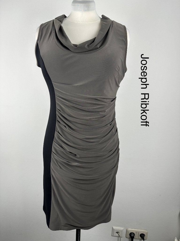 Joseph Ribkoff Jurk  (mt: 42) 19,5/248, Kleding | Dames, Jurken, Zo goed als nieuw, Maat 42/44 (L), Zwart, Knielengte, Ophalen of Verzenden