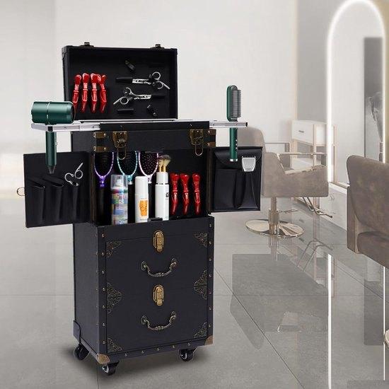 Kapperskoffer – Kapperskoffer Vintage – Make-up Koffer, Corvance B.V., Verzenden, Nieuw, Corvancebol@gmail.com