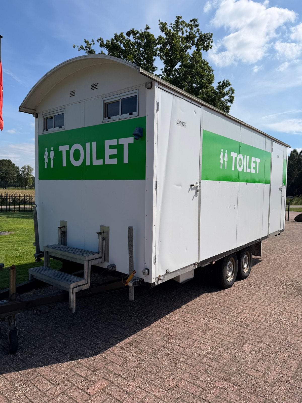Toiletwagen 3-2-2 – direct beschikbaar!, Ophalen of Verzenden, Gebruikt