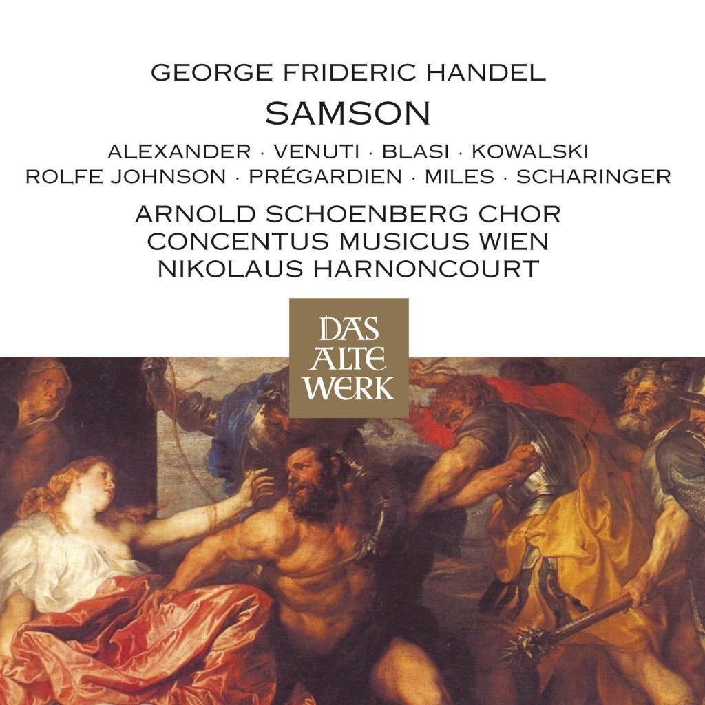 2CD Handel: Samson / Harnoncourt, Cd's en Dvd's, Cd's | Klassiek, Zo goed als nieuw, Vocaal, Barok, Ophalen of Verzenden