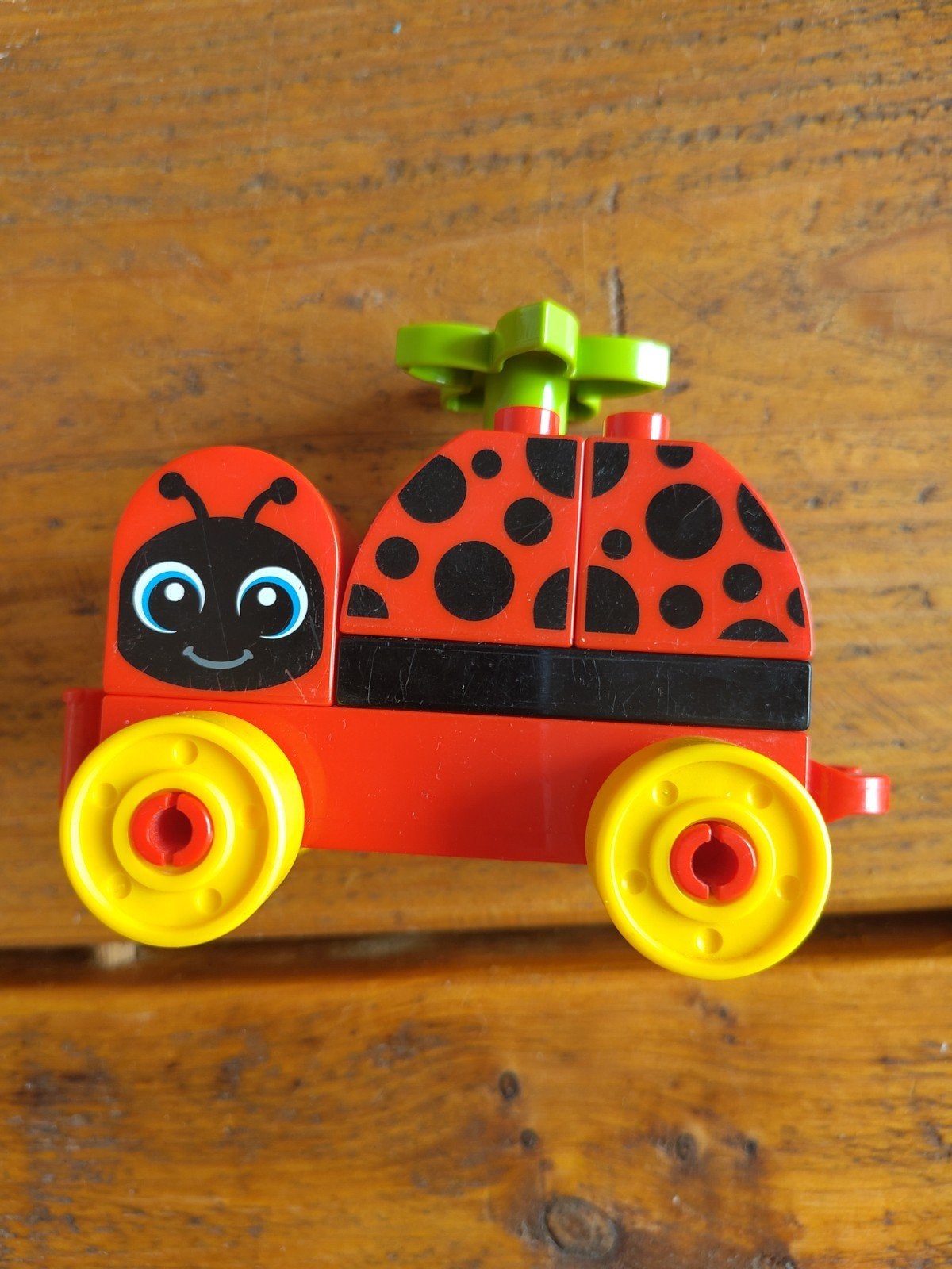 Duplo lieveheersbeestje, Kinderen en Baby's, Speelgoed | Duplo en Lego, Ophalen of Verzenden, Zo goed als nieuw, Compleet, Duplo