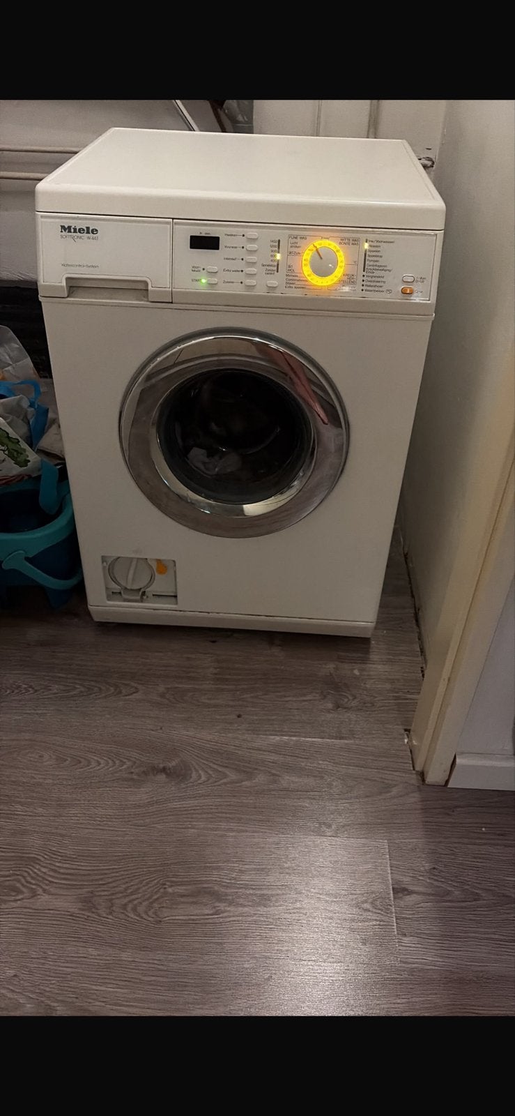 Miele Softtronic W 4449 Wasmachine - Voorlader, Witgoed en Apparatuur, Ophalen, Gebruikt, Voorlader, Kort programma