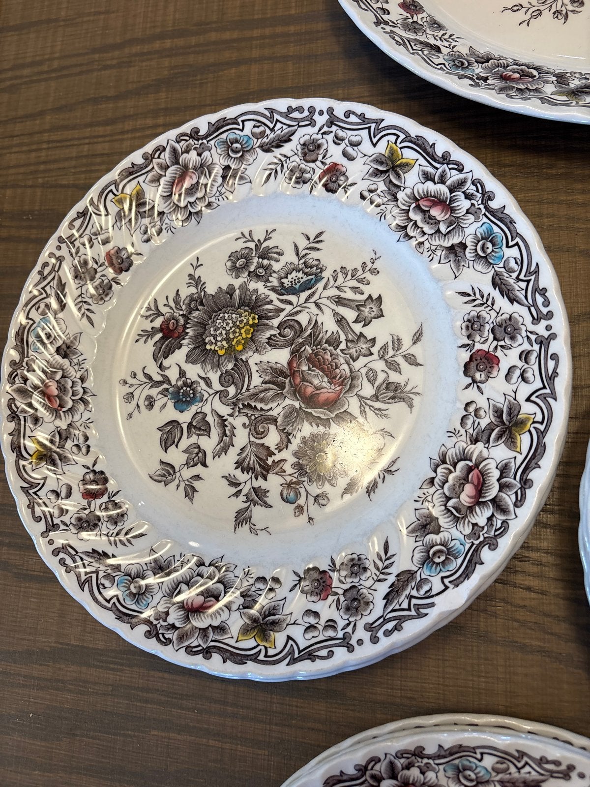 Antiek Ridgway Ironstone Clifton Servies - 10-delig, Antiek en Kunst, Ophalen
