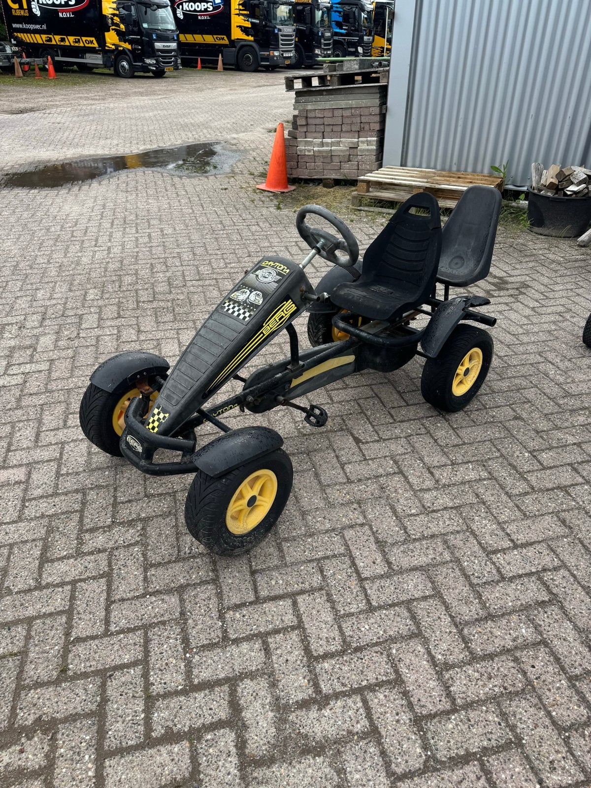 BERG Daytona Race BFR skelter met duozitje, Ophalen, Gebruikt, Trapvoertuig